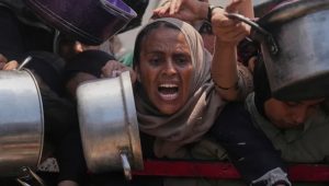 গাজায় হামলা ক্ষুধার করাল ছায়া