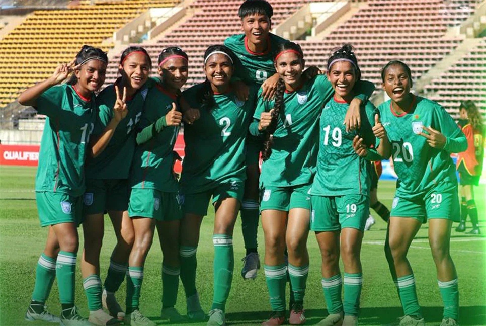 তৃষ্ণার হ্যাটট্রিক, বাংলাদেশের ৮ গোলের জয়